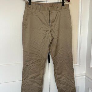 Bonobos Men's Wednesday Tan Straight Fit Dress Pants 32 x 32